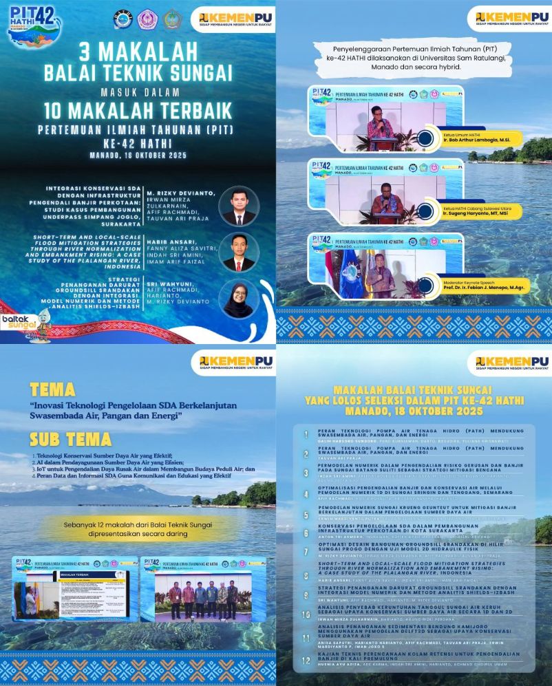 Pertemuan Ilmiah Tahunan Ke-42 Himpunan Ahli Teknik Hidraulik Indonesia